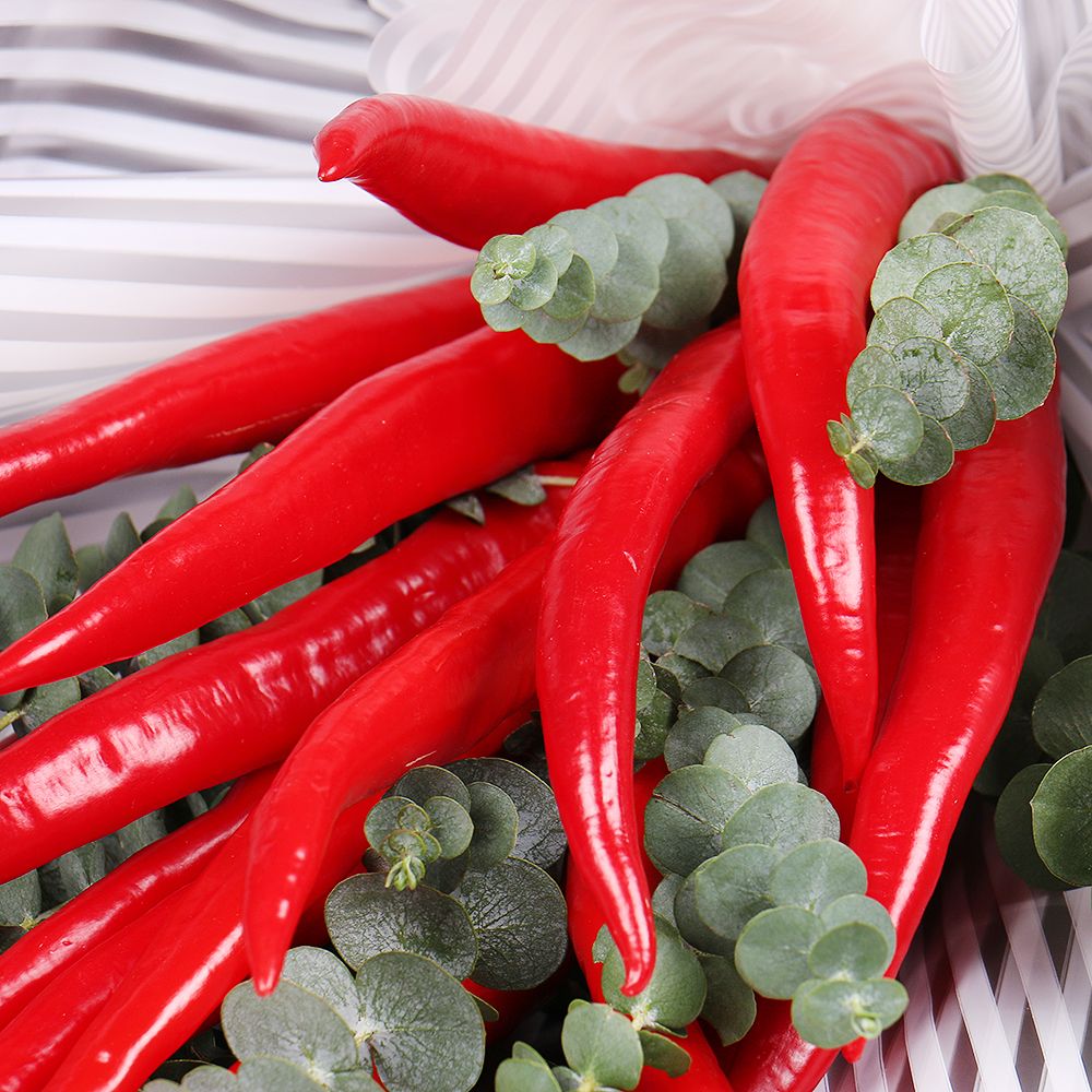 Bouquet of red peppers Bouquet of red peppers