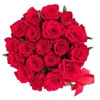 23 Red roses in a box Odessa