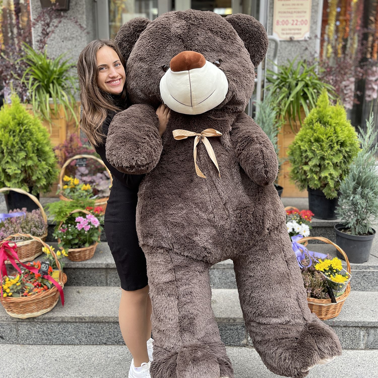 Плюшевий ведмедик 200 см 283 $