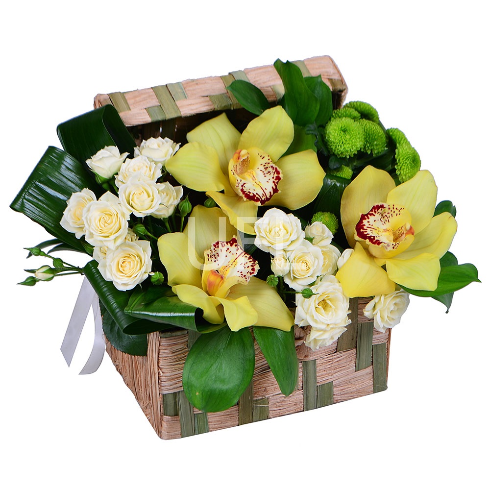  Bouquet Floral Casket
													