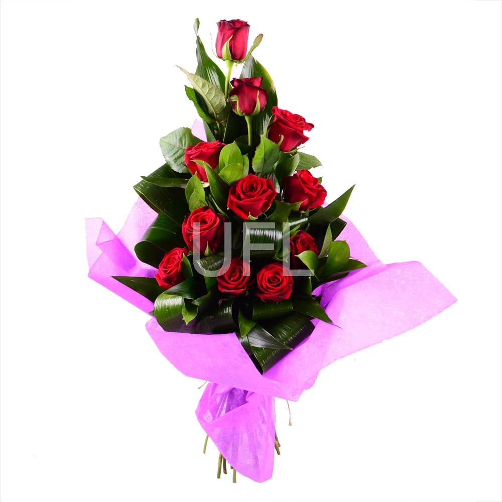 Bouquet 11 red roses Presov