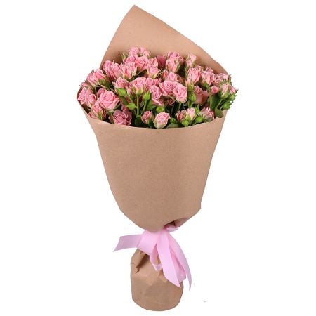 15 pink spray roses Oradea