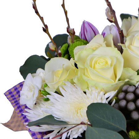  Bouquet Floral letter
														