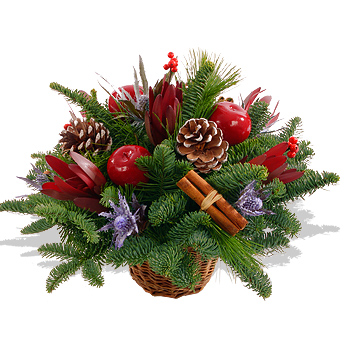 Bouquet of flowers Christmas
													