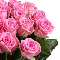 Быть с тобой 25 розовых роз