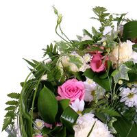 Funeral wreath of flowers Iksan