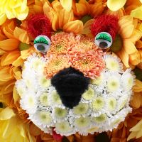 Bouquet of flowers Lion
														