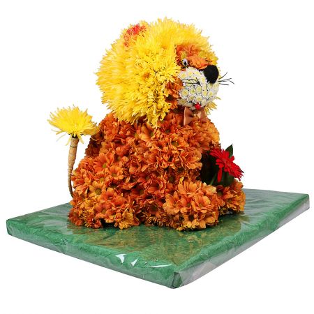 Bouquet of flowers Lion
													