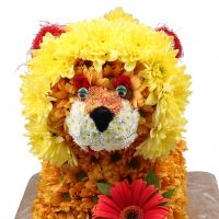 Bouquet of flowers Lion
														