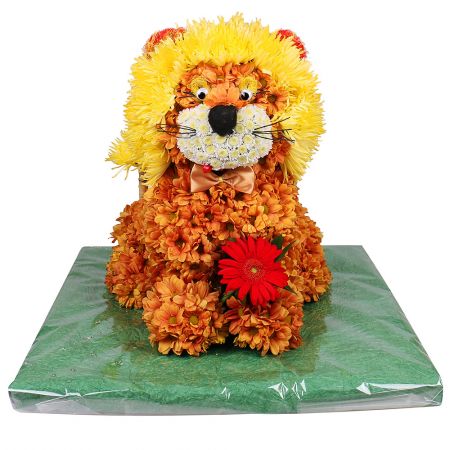 Bouquet of flowers Lion
													