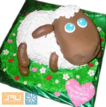  Bouquet Cake Sheep
													