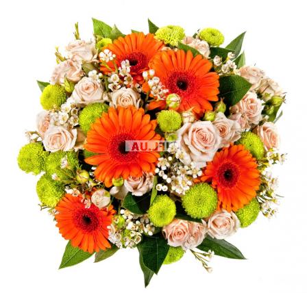 Bouquet of flowers Orange
													