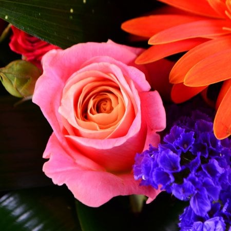 Букет цветов Акварель
													