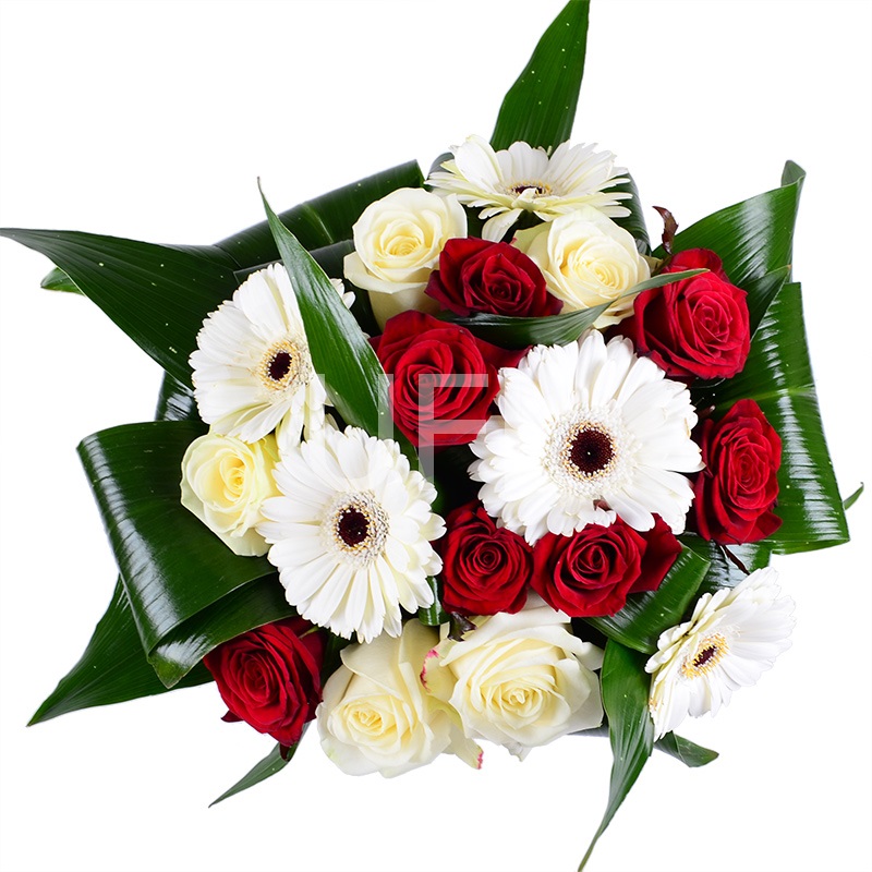  Bouquet Charming romance
													