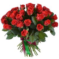 45 red roses