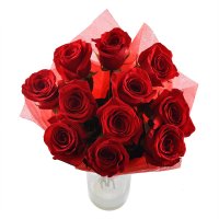 11 premium roses