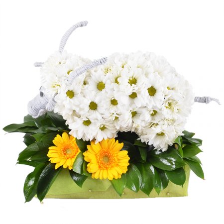 Букет цветов Козочка
														