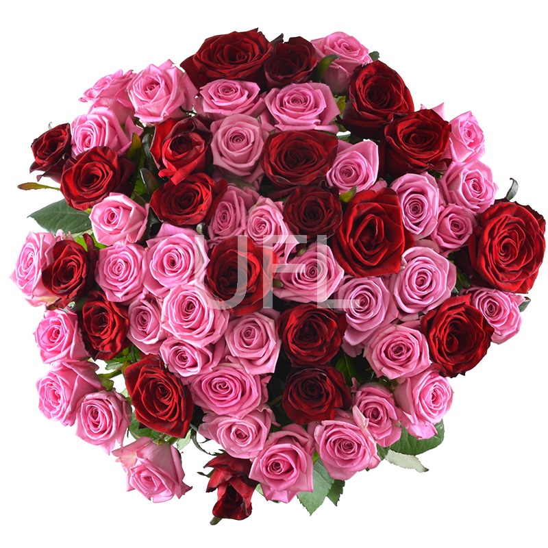 Big rose bouquet