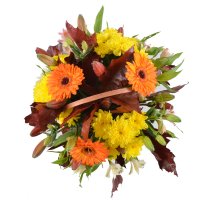 Autumn flower basket Quarteira