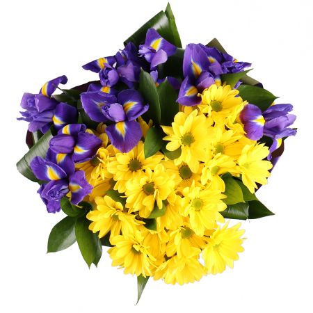 Букет цветов Украинский
														