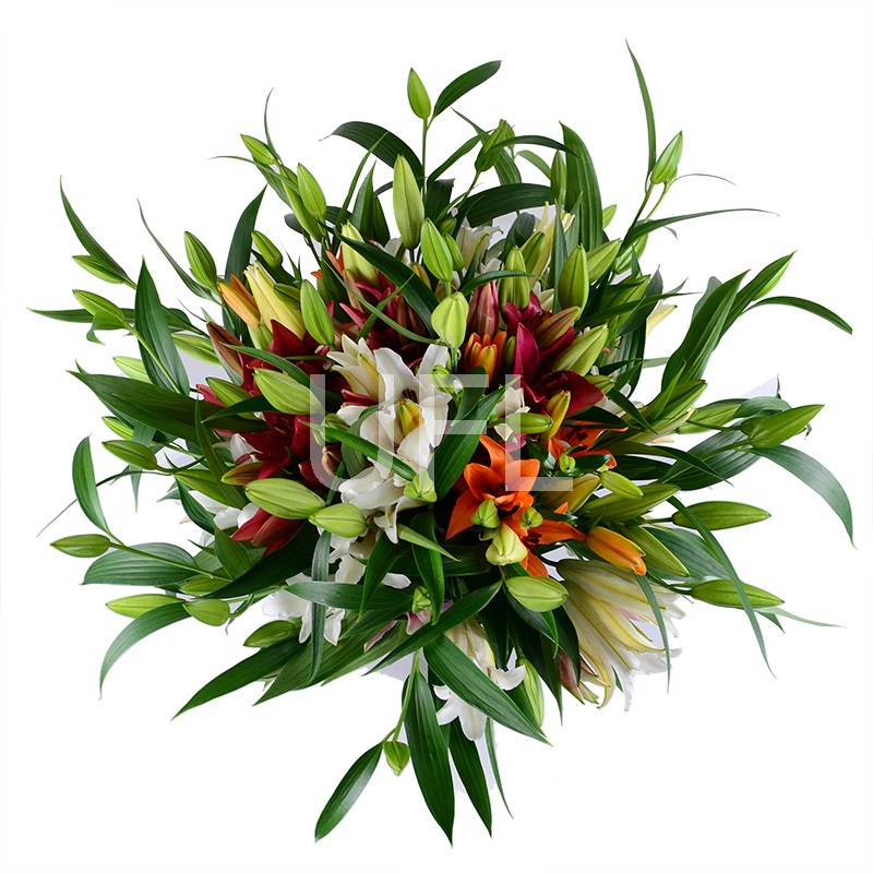 Bouquet of flowers Lilies
													