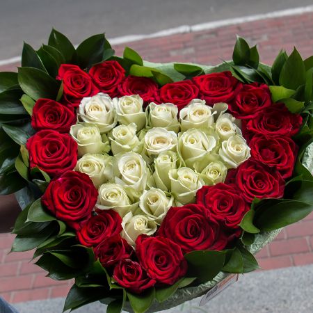 Heart with roses Heart with roses