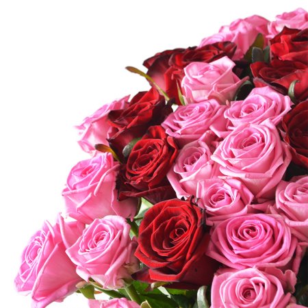 Великий букет троянд + мило у подарунок