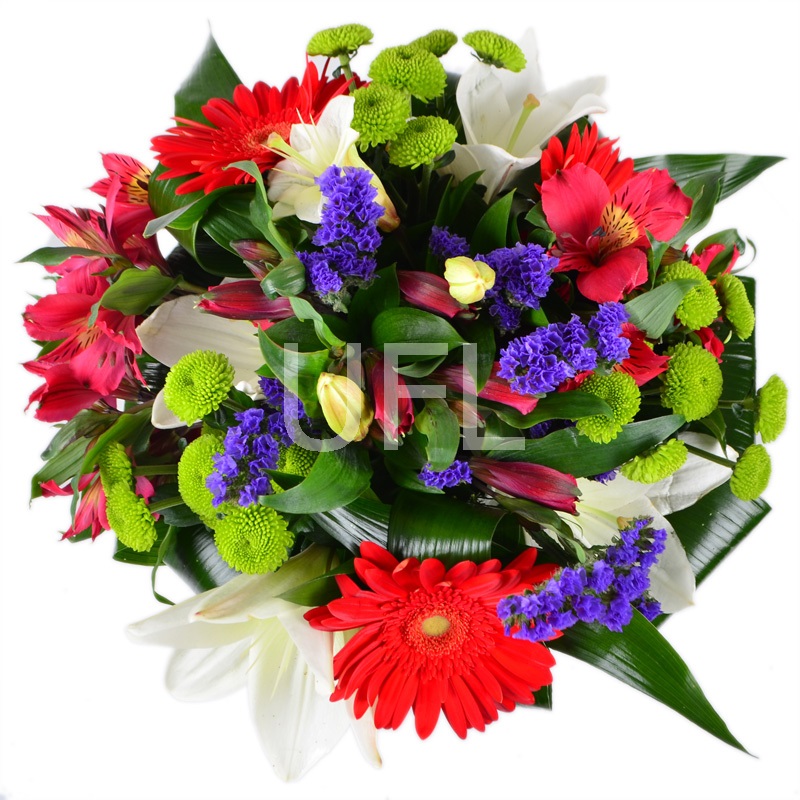 Bouquet of flowers Colored
													