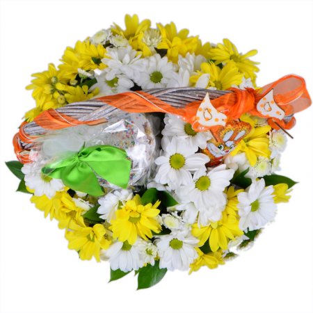 Easter flower basket Easter flower basket