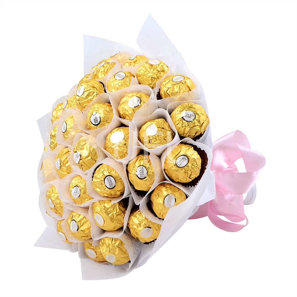 Букет з цукерок Ferrero Rocher