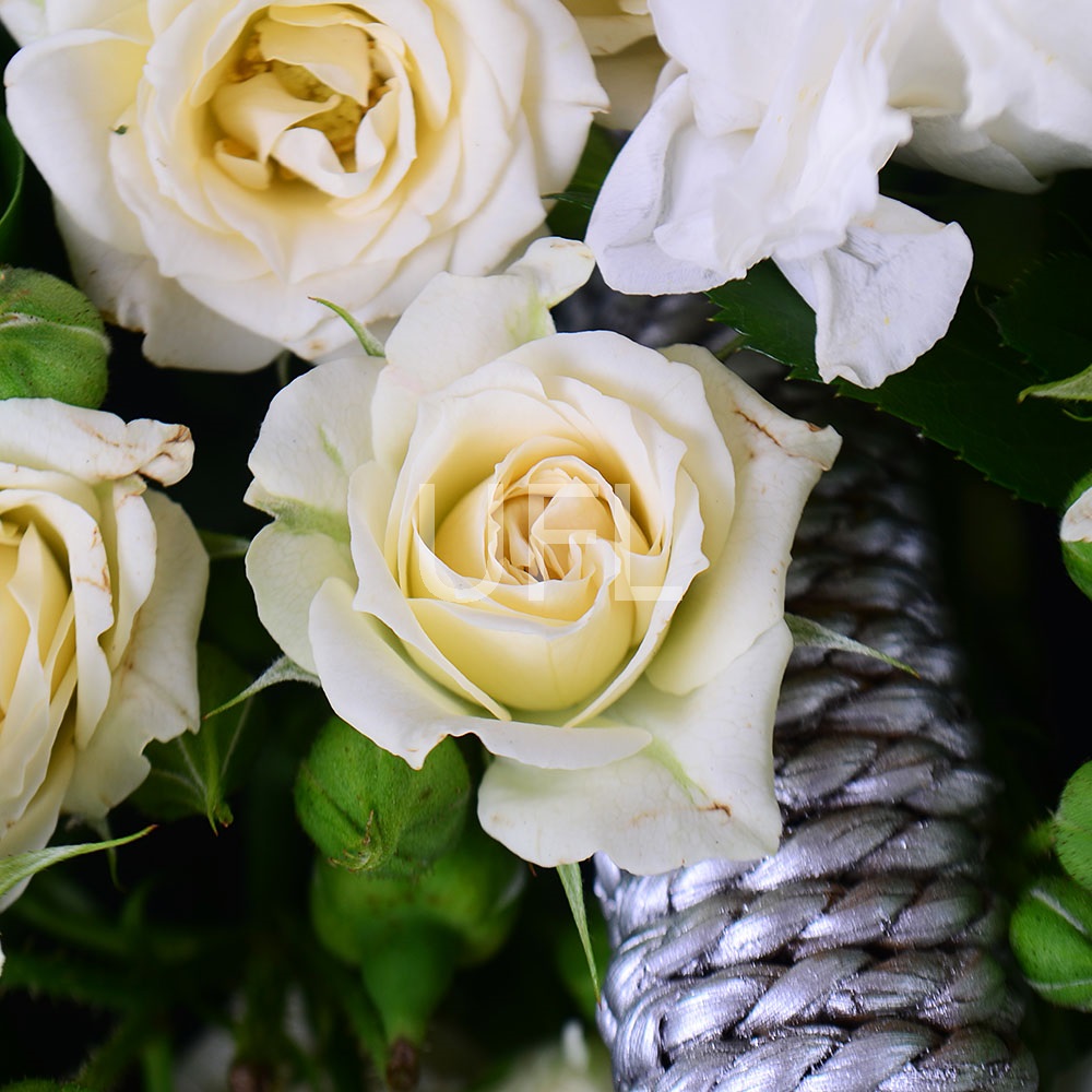  Bouquet Bride basket
													