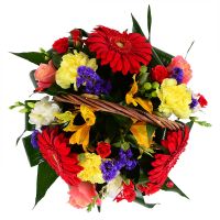 Gift flower basket