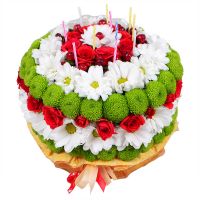 Букет Цветочный торт