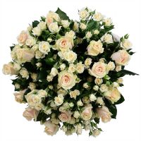 Bouquet of flowers Cream Uzhgorod
														