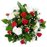 Bouquet of flowers Kiss Izum
                            