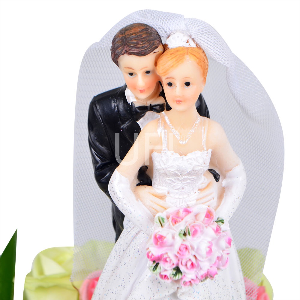Свадебный цветочный торт Свадебный цветочный торт