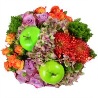  Bouquet With apples Poltava
														