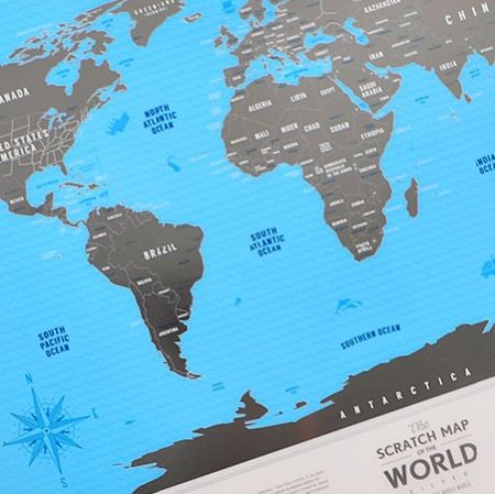 Скретч карта світу Скретч карта світу