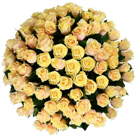 101 creamy roses 34875 грн
