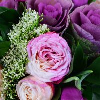 Букет цветов Розово-фиолетовый Актобе
														