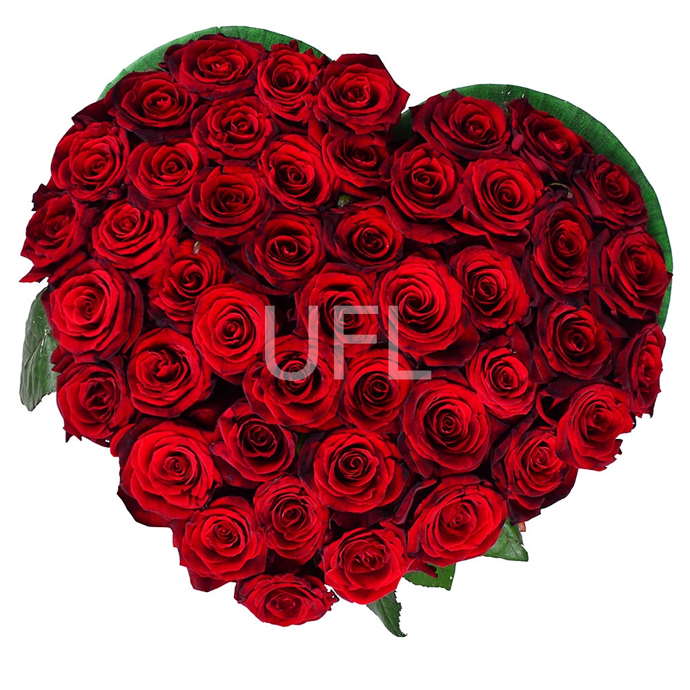 Розы в виде сердца 0 $