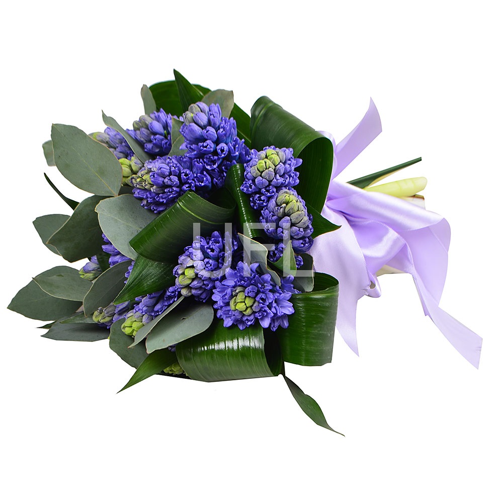 Bouquet with hyacinths