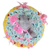  Bouquet Diaper cake
														