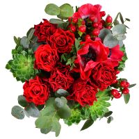 Букет цветов Гранатовый Могилёв
														