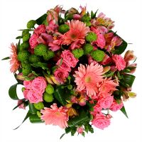 Pink bouquet of love Helsinki