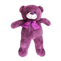 Purple teddy 90cm