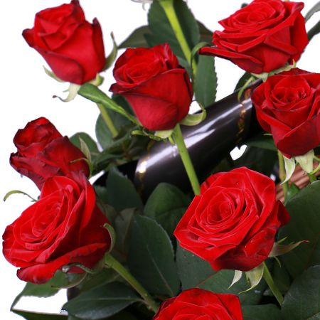 Funeral basket of roses 27170 грн