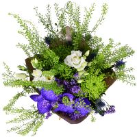 Bouquet of flowers Tricolored <!-- Minsk -->
														