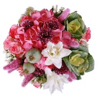 Букет цветов Молочно-розовый Ташкент
														