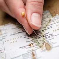 Scratch Map: My Antique Map (in love) Gomel